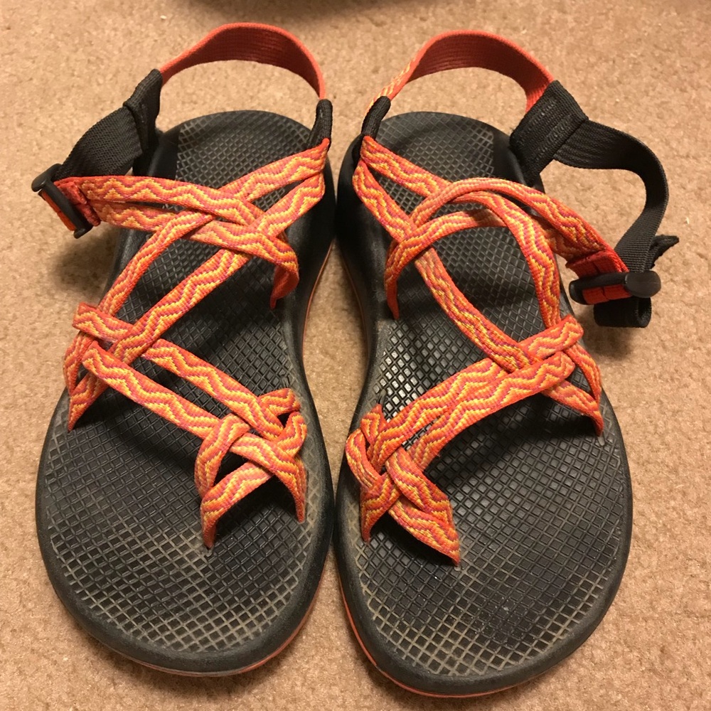 Chaco ZX/2 Women’s Sandals in Orange Rainbow